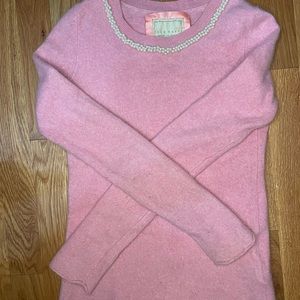Vintage Old Navy Pink Pearl Sweater